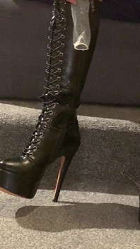 Cum All Over My Boots