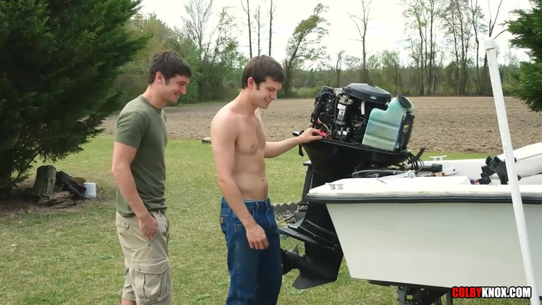 Colby Knox: Boat ride