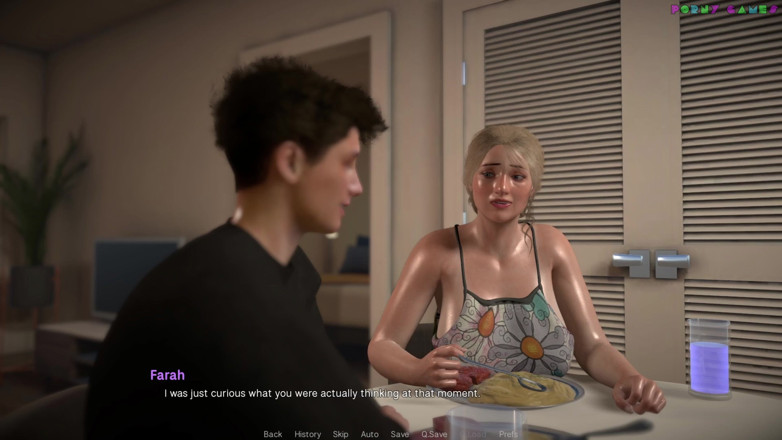Porny Games: Vriendelijke huisvrouw door White Foam - stiefmoeder en haar nieuwe vriend,...