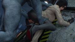Trisbli Monster Cock Destroys Tight Slutty Ass - Intense Hardcore Cum Swallowing