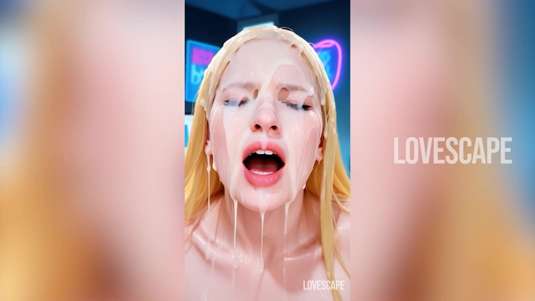Lovescape: Хлопающая задница безумие - безостановочный ai подпрыгивание (сгенерированное ai)