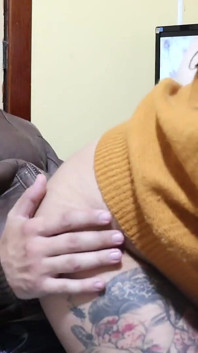 Enceinte très excitée