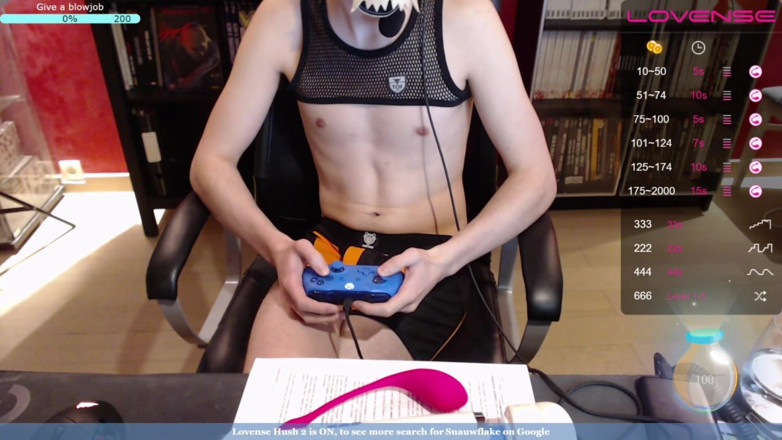 Snauwflake: Snauwflake se baví na chaturbate - část 6
