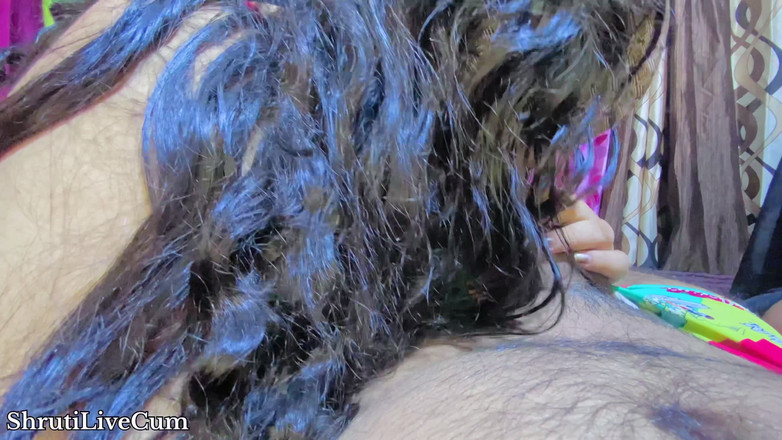 ShrutiLiveCum: Desi village ragazza figa stretta sborrata in bocca all'aperto video...