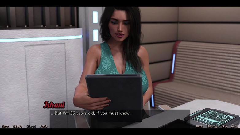 AVN Teller: Stranded in Space - Meeting with the Hot Indian MILF