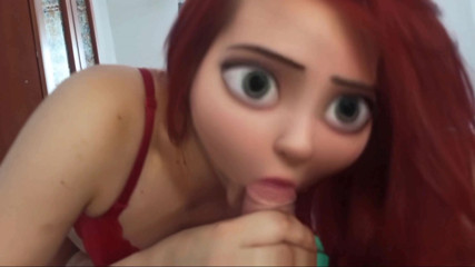 SexyFairyTale: Makes a blowjob close-up!!!
