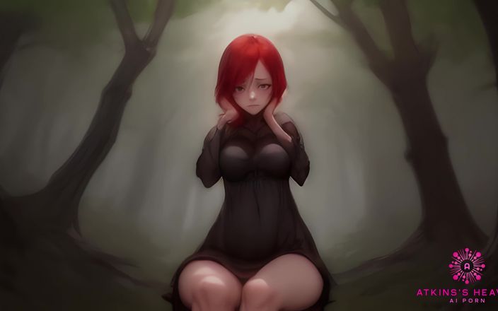 Atkins heaven: Seducția Vampirului Crimson's Forest Ai Porno