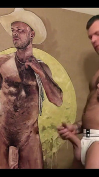 In Addition to Showing off for the Camera I Am Pretty Darn Good at Painting.