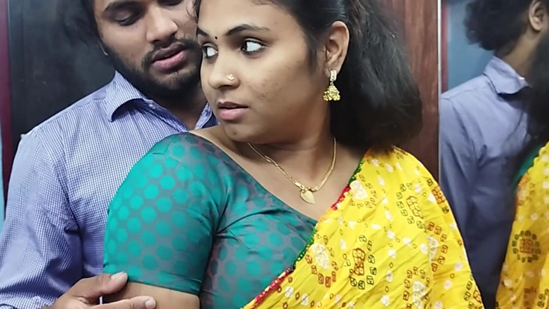Vaishnavysharunraj: Romansa seksi gadis Kerala dengan kain siri seksi ini dientot...