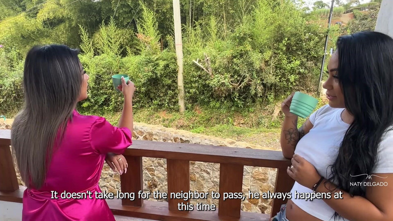 Naty Delgado VIP: Neighbor We Want You to Train Us, That Big Cock...