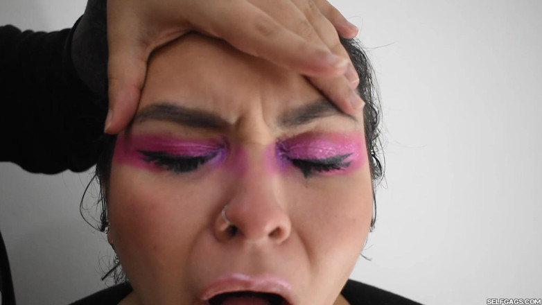 Selfgags Latina Bondage: Antrenament de curvă în curs