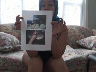 Souzan Halabi: Reife muslimin, ägyptische arabische MILf- fußfüße demütigung