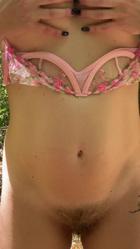 Hairy Teasing in the Forest