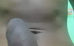 Sunty Making Harder His Black Dick for You