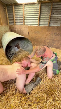 Two Piggies and the Farmer