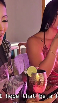 Uber BBC Threesome with Two Big-assed Colombians - Brandon Cruz - Mariana Martix & Silvana Lee