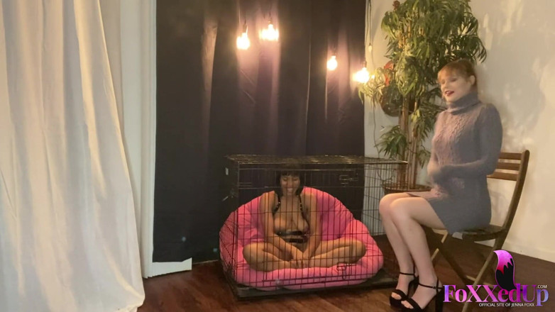 Jenna Foxx: Tante penurut jenna foxx suka muasin memek dan kakinya sendiri!!