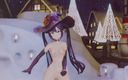 Mmd anime girls: Mmd R-18 动漫女孩性感跳舞（剪辑92）