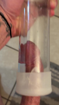 Pumping up Penis
