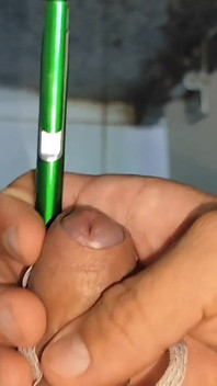 Applying Shocks to the Penis with the Electric Pen.