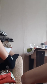 We Masturbate Riskily with My Colleague at Work