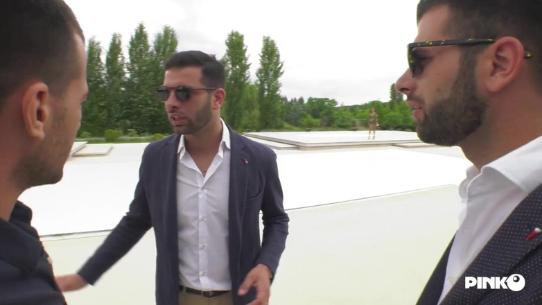 Pinko Club: Doppia anale di Malena in una scopata furiosa con tre...