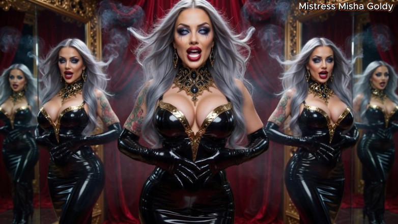 Goddess Misha Goldy: Ich kann nicht sagen, nein, schlampe. Du liebst es, angst...
