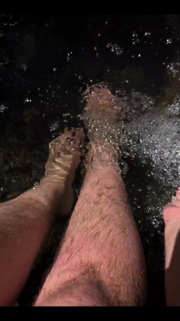 Rushing Water Against My Hirsute Legs
