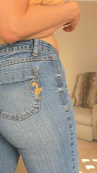 Tight Blue Jeans JOI for Jacob