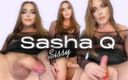 Sasha Q: Ejaculare cu efeminat mare