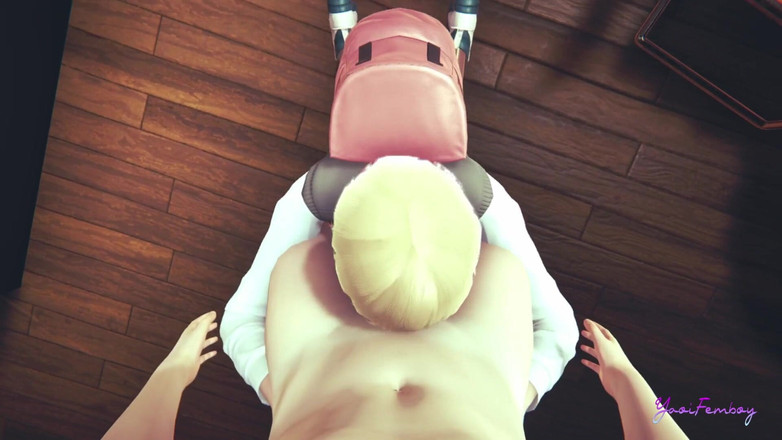 Yaoitube: Yaoi femboy - bakış açısı yavru kedi ve üvey oğluna sakso çekiyor ve...