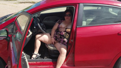 SexyNEBBW: Sexy BBW exhibitionist series part 1