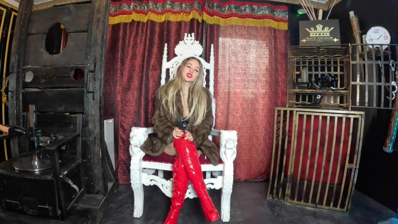 Queen_of_BDSM: Today I Am in Charge of Your Slave Cock!