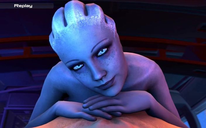 LoveSkySan69Real: Night with Liara (effet de masse) gameplay par Loveskysan69