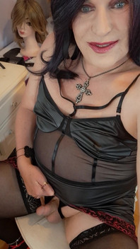 I Am Wearing Crotchless Panties and Need Someone to Lick My Clitoris