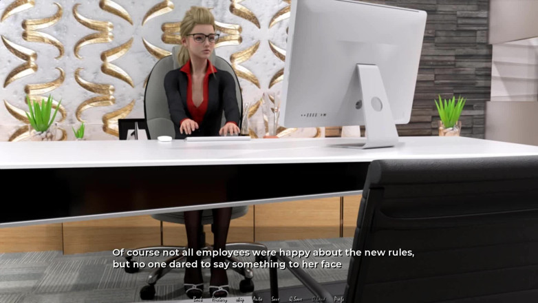 Dirty GamesXxX: Moving Down: dvě lesbičky, lízání kundičky, několik orgasmů v kanceláři...
