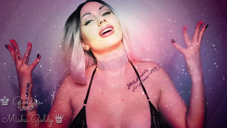 Goddess Misha Goldy: Mesmerizing ASMR! Please a man! Please a cock with your...