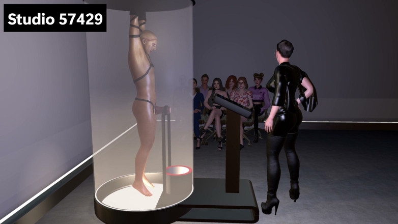 Studio 57429: Milked for Female Audience, Cock Milking Machine Demonstration