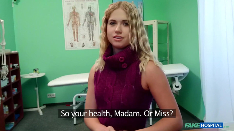 Fake Hospital: Perubatan Creampie Dalaman untuk Si Blonde Panas