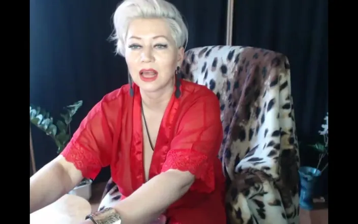 AimeeParadise: Hard Spanking of Big Tits &amp; Wet Pussy! Mature Slut Knows...