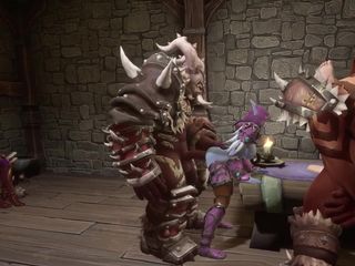 Wraith ward: Orc नंगा नाच: Warcraft parody
