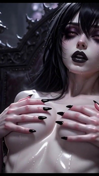 Ai Hentai - mörk gotisk brud solo show retas, strippar NSFW