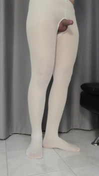 Sissykanisa's lingeriecollectie ep17: witte open kruispanty