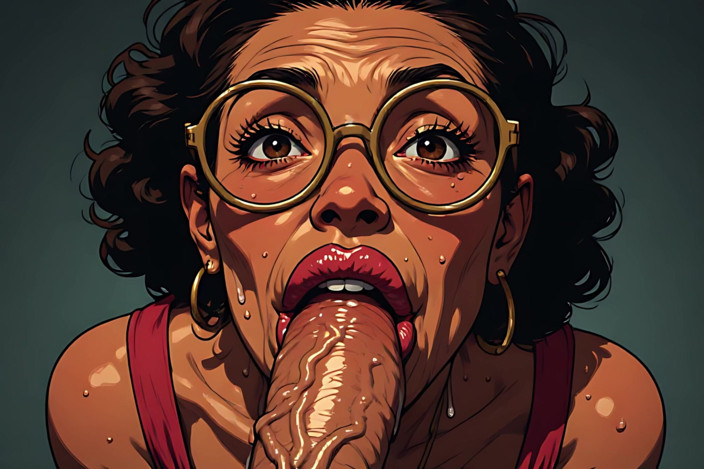 AI Porn: Women Sucking Dick Ai Art