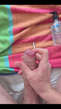 8mm Cock Plug with a Big Thick Creamy Cum Shot Enjoy My Hornies