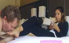 Expensive Foot-lick