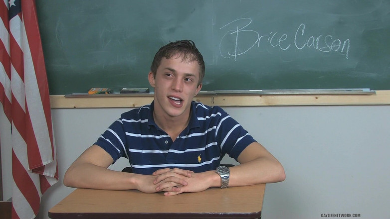 Teach Twinks: Kočička Brice Carson Chatuje s tlustou ligou
