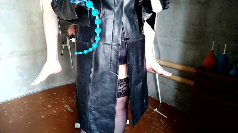OurFetishLife: Mistress training slave ass - anal beads