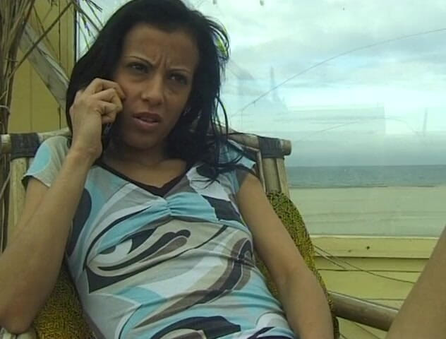 Flash Model Amateurs: Hot chick with small tits talks on the phone