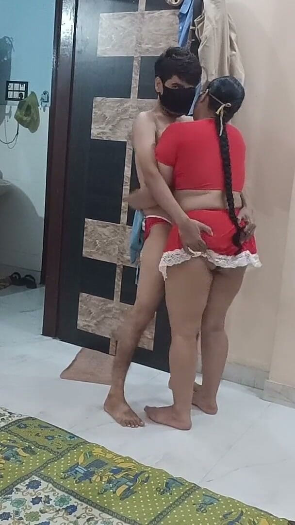 Sexgarl84: Red Dress Me Desi Girl Ka Hard Doggy Fucking